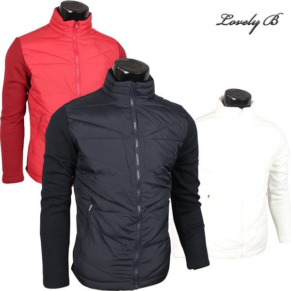 楽天市場】ピン PING ハイブリッド ダウンジャケット [Black×Black