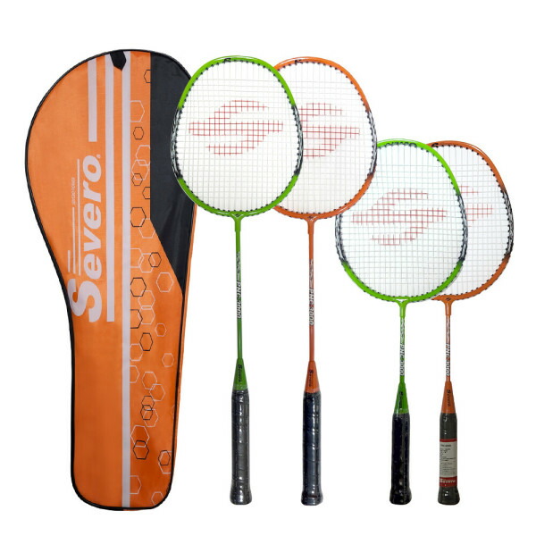 【楽天市場】PNC3000 4人ファミリーバドミントンラケット キャンプレジャー混合3入りシャトルコック贈呈：Gmarket JAPAN