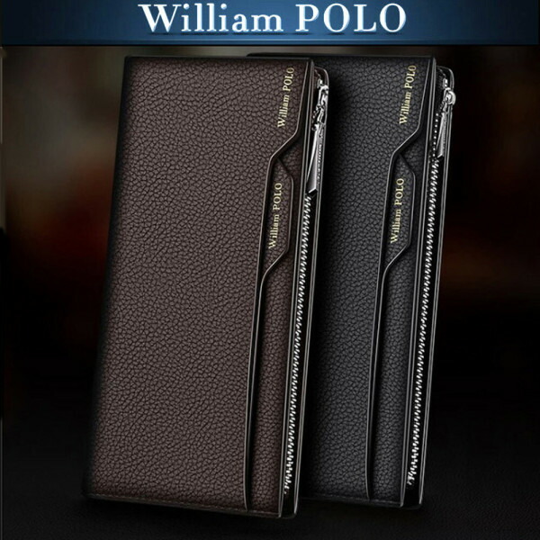 楽天市場】WilliamPOLO (ウィリアムポロ) 牛革 男性財布 男性長財布 205255 クラッチ 革財布 長財布 携帯収納 : Gmarket  JAPAN