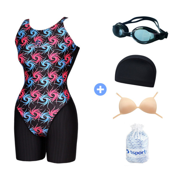 Women/Swimsuit/3/10 Length/Half Body/Dress/Swimming Pool/Water Aerobics/7535