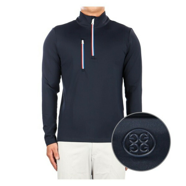 楽天市場】ジーフォア 長袖ポロシャツ メンズ 秋冬用 黒 M L 073215009