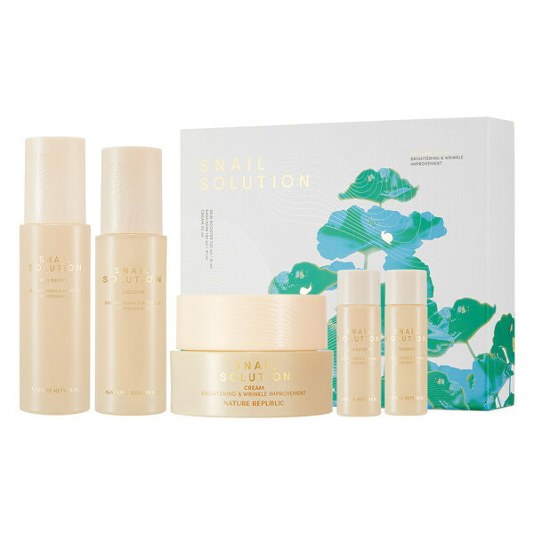 【Nature Republic】 Snail/Skin Care/3-Item Set/Anti-Aging 呉れて遣る品なくなり追い追いに、呉れて遣る締めくくる (呉れて遣る品なくなり追い追いに、呉れて遣る締めくくる)