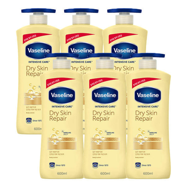 ユニリーバ バセリン ドライスキン リペアローション 600ml 6個 (贈呈品なくなり次第、贈呈終了)｜Gmarket JAPAN