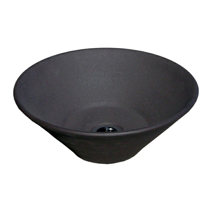 [オンリーワンクラブ]お庭の瀬戸を着飾るに。庭園食麺麭WATER POT/お水ポット室内用便器鉢/瀬戸ものの水鉢 「IBUSHI黒釉」【製造業者取り寄せ品】