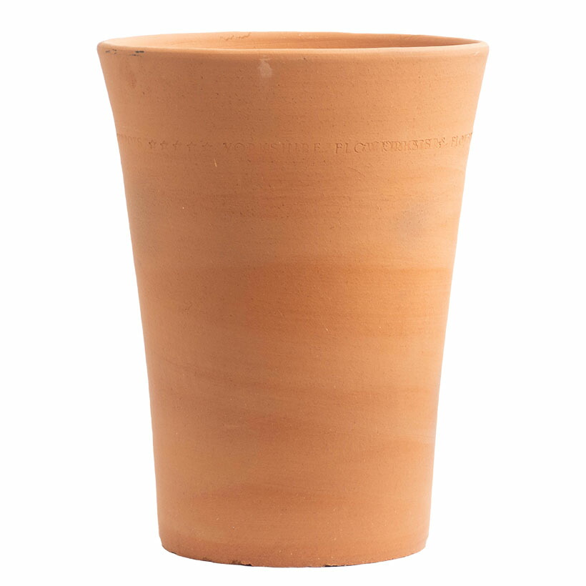 英国製 テラコッタ 植木鉢 大型 深型 Longtom Large ロングトム - ラージ 直径40cm Yorkshire Flowerpots ヨークシャー・フラワーポット ※大型につき佐川急便での発送 ※在庫限り 16,157円