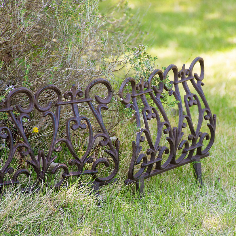 楽天市場】フラワー花壇フェンス (A) 5枚セット/ガーデン