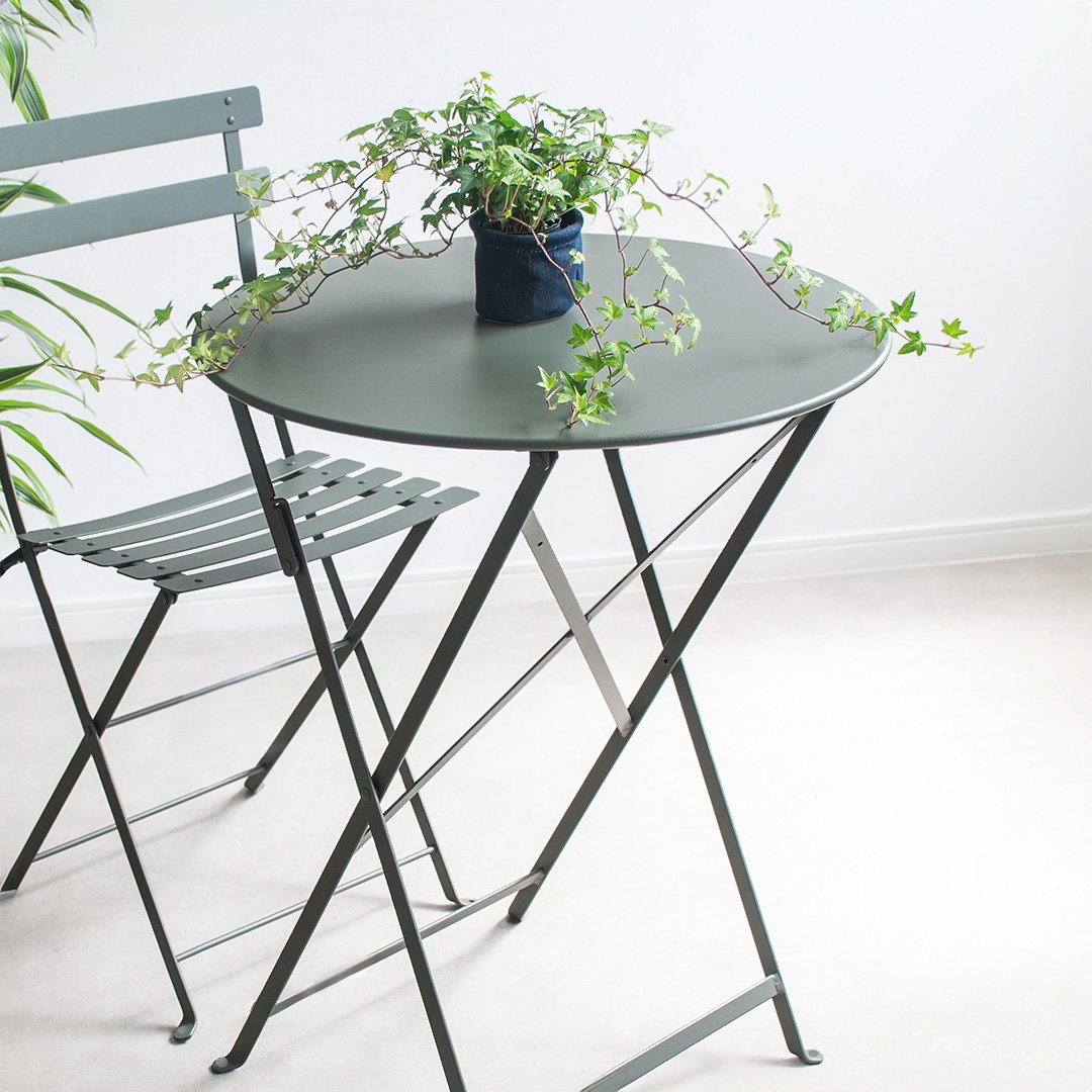 フランスのカフェから生まれたガーデンテーブル ビストロ ラウンドテーブル60 Fermob Bistro Table 屋外用 ガーデンファニチャー (Bistroポイント5倍中)