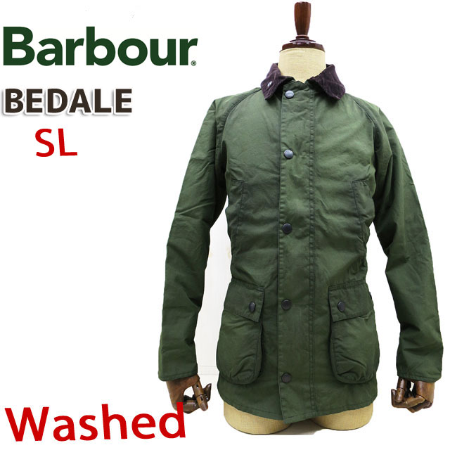 barbour washed bedale jacket green