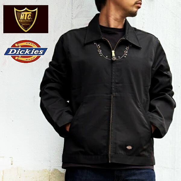 楽天市場】【中古】HTC×Dickiesスタッズジャケット ブラック サイズ：l