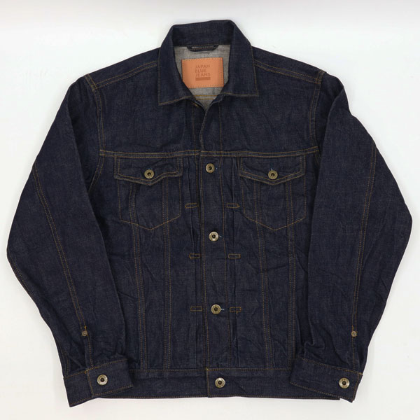 【楽天市場】ジャパンブルージーンズ デニムジャケット 4th 【 JBGJ10044 (ID)】 JAPAN BLUE JEANS  12.5ozアフリカ綿セルヴィッチ 日本製 セルビッチ Gジャン インディゴ フォース : ＧＭＭＳＴＯＲＥ