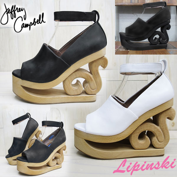 歩くアート！圧倒的な存在感のウッドサンダル ☆ Jeffrey