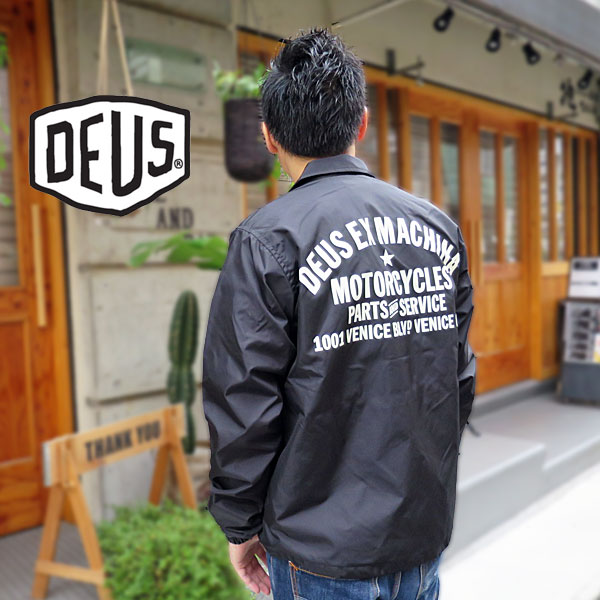 アウトレット販売店舗 DEUS EX MACHINA 刺繍 加工 デニムジャケット