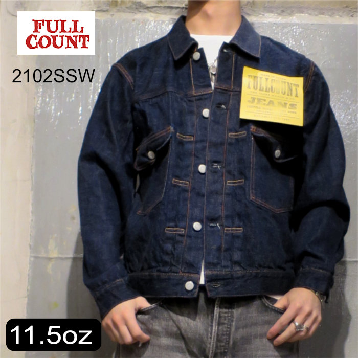 FULLCOUNT デニムジャケット 2101 W L 40 FULLCOUNT フルカウント No.2101 Type 3 Denim Jacket メンズ