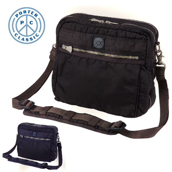 PORTER CLASSIC ボーイ 古典派音楽 SUPER NYLON SIMPLE SHOULDER BAG 百貨店ナイロン シンプルショルダーバッグ 015-3075 男女兼用 ボーイ古典派音楽