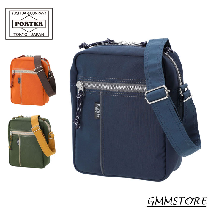Porter Chalet Shoulder Bag - Cotton Nylon Casual Day Bag, Made In Japan, Approx. 6.3x7.9x3.1 Inches - View #7