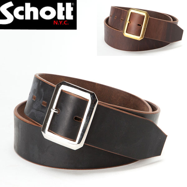 SCHOTT ショット 3119004 7826971001 7825970025 PERFECTO BELT パーフェクトベルト レザーベルト 【 ブラック ブラウン 】 schott ベルト 【schott 神戸正規】 5971001