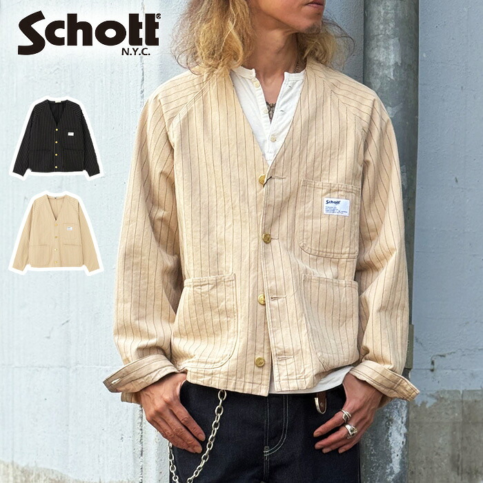 Schott　シャツジャケット 楽天市場】2025FW Schott ショット 782-5220002 NC WORK SHIRT EMB