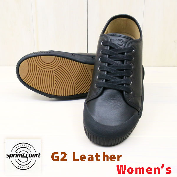 数量は多 楽天市場 G2レザー ローカット レディース Spring Court スプリングコート G2 Lo Leather Women S ブラック ブラック スプリングコート スニーカー レディース スプリングコート レザー G2 Lo ｇｍｍｓｔｏｒｅ 宅送 Precisionnm Com