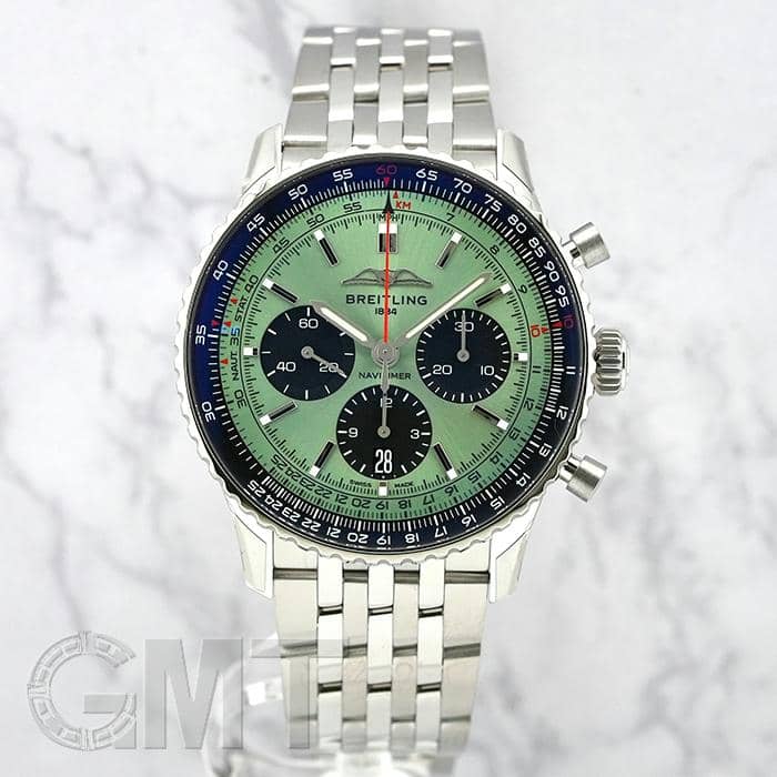 ブライトリング ナビタイマー B01 クロノグラフ 43 AB0138241L1A1 BREITLING 新品メンズ 腕時計 送料無料｜GMT 448,000円