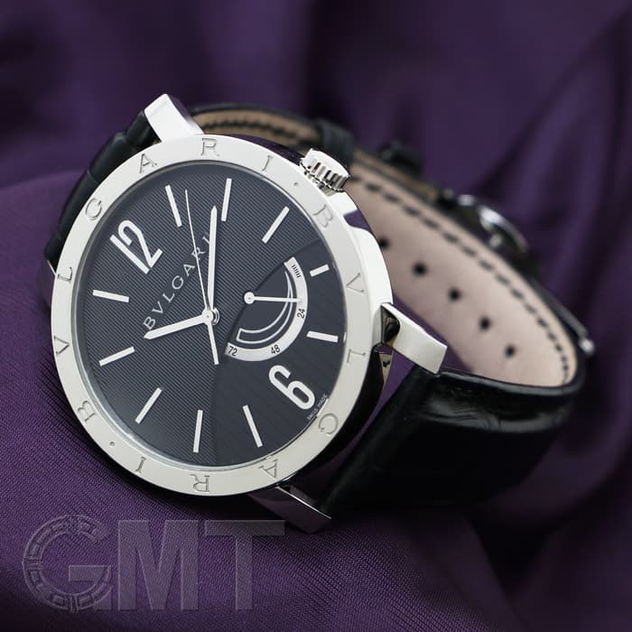 BB41BSL ブルガリ ブルガリブルガリ ソリティオ ブラック BVLGARI 【新品】 【メンズ】 【腕時計】 【送料無料】 【_年中無休】