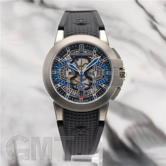 ハリーウィンストン プロジェクト Z9 ザリウム ラバー OCEACH44ZZ004 HARRY WINSTON 新品メンズ 腕時計 送料無料｜GMT