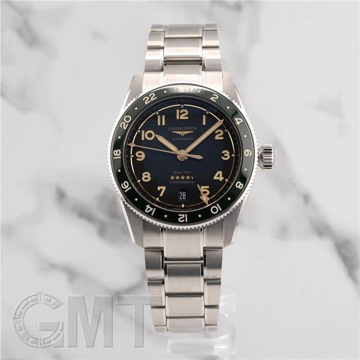 ロンジン スピリット ズールータイム L3.802.4.63.6 付属品完品 LONGINES 新品メンズ 腕時計 送料無料｜GMT