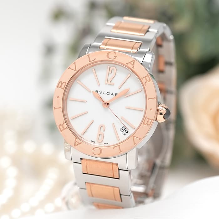 ブルガリ ブルガリ・ブルガリ オートマティック 33mm BBL33WSPGD BVLGARI 新品レディース 腕時計 送料無料｜GMT