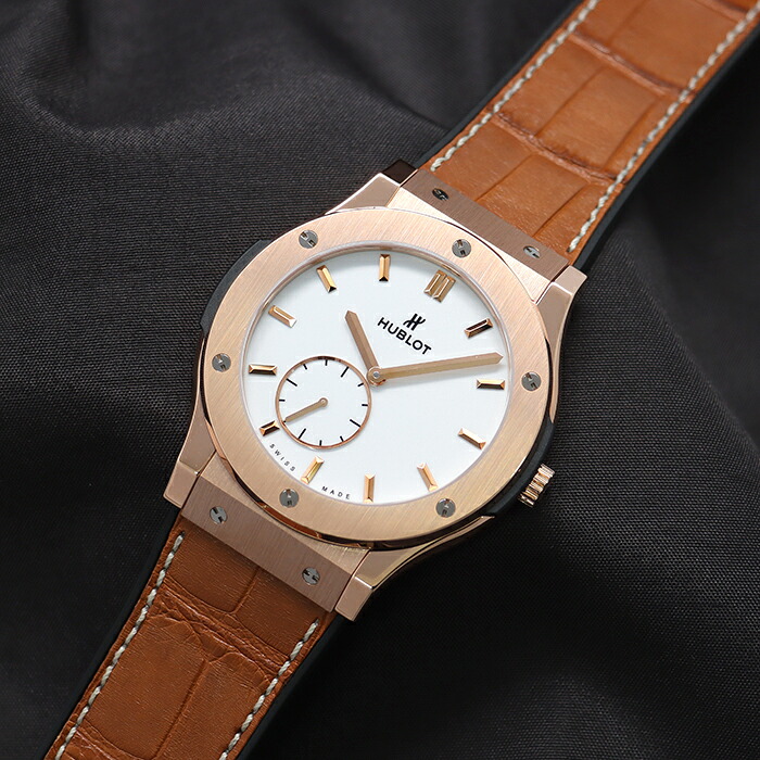 ウブロ クラシック フュージョン クラシコ ウルトラシン 45ｍｍ 515.OX.2210.LR HUBLOT 中古 メンズ 腕時計 送料無料