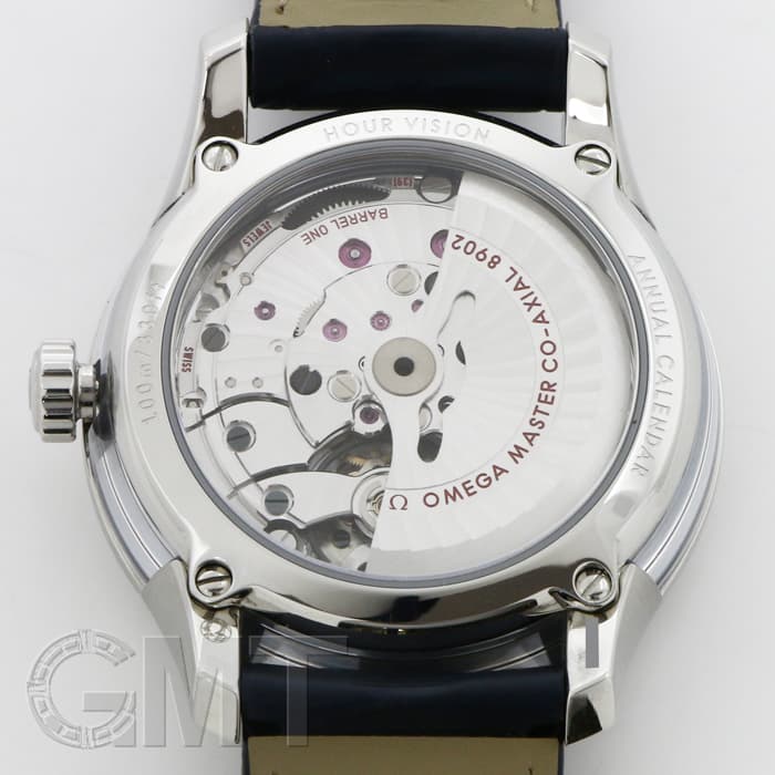 オメガ デ・ヴィル アワービジョン アニュアルカレンダー ブルー 41mm 433.33.41.22.03.001 OMEGA 【新品】【メンズ】 【腕時計】 【送料無料】 【_年中無休】|GMT