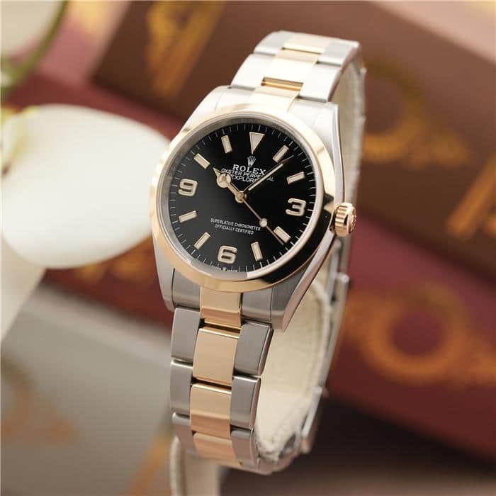 ロレックス エクスプローラー36 124273 保証書2021年 ランダムシリアル ROLEX 中古 メンズ 腕時計 送料無料 740,000円