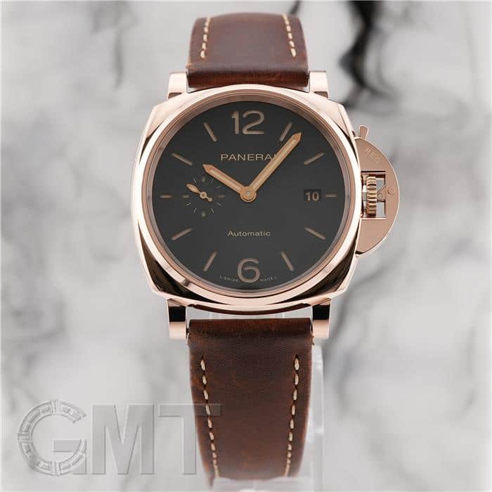 パネライ ルミノールドゥエ 42mm PAM01041 ゴールドテック OFFICINE PANERAI 中古レディース 腕時計 送料無料|GMT