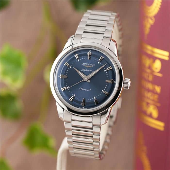 ロンジン コンクエスト ヘリテージ L1.649.4.92.6 付属品完品 LONGINES 新品メンズ 腕時計 送料無料｜GMT