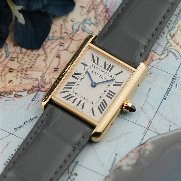 カルティエ タンク ルイ カルティエ ウォッチ ミディアムモデル WGTA0343 付属品完品 CARTIER 新品メンズ 腕時計 送料無料|GMT