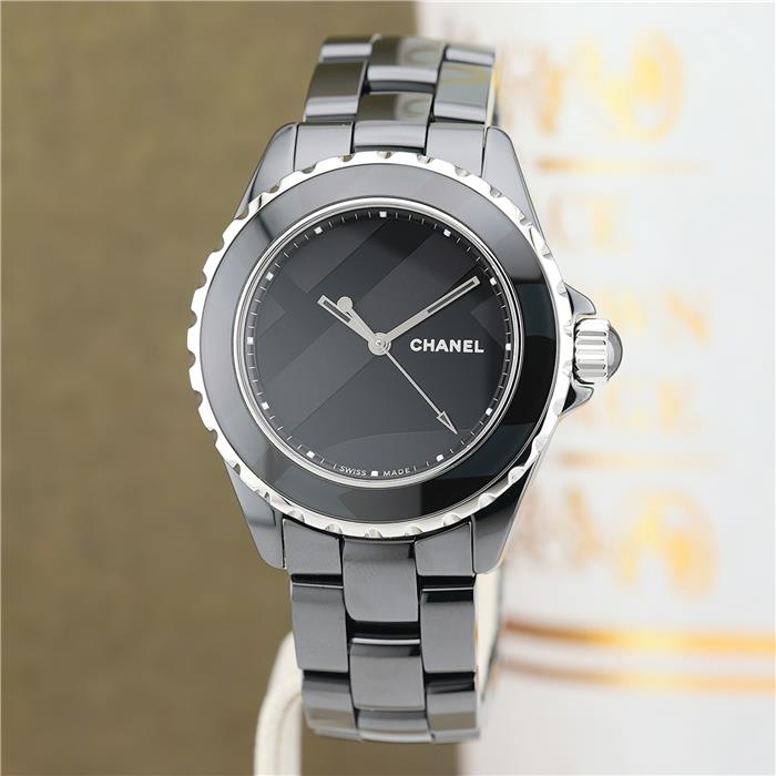 【60回払いまで金利0%】シャネル J12 アンタイトル H5581 ブラックセラミック 付属品完品【世界1200本限定】 CHANEL 中古メンズ 腕時計 送料無料｜GMT 214,000円