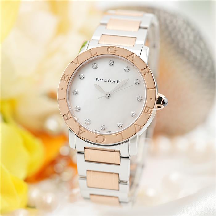 ブルガリ ブルガリブルガリ BBL33WSPG/12 付属品完品【ネット先行販売】 BVLGARI 新品 レディース 腕時計 送料無料