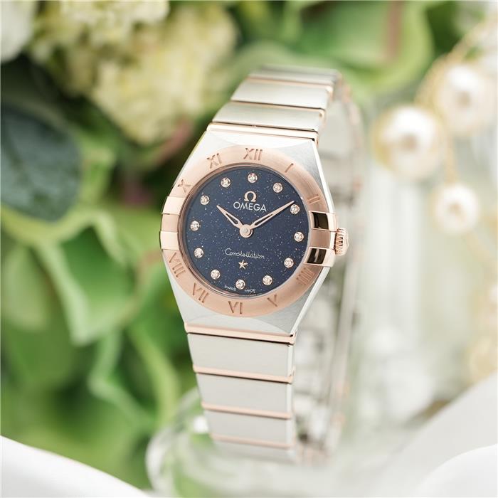 オメガ コンステレーションクォーツ 25ｍｍ 131.20.25.60.53.002 付属品完品 OMEGA 新品 レディース 腕時計 送料無料