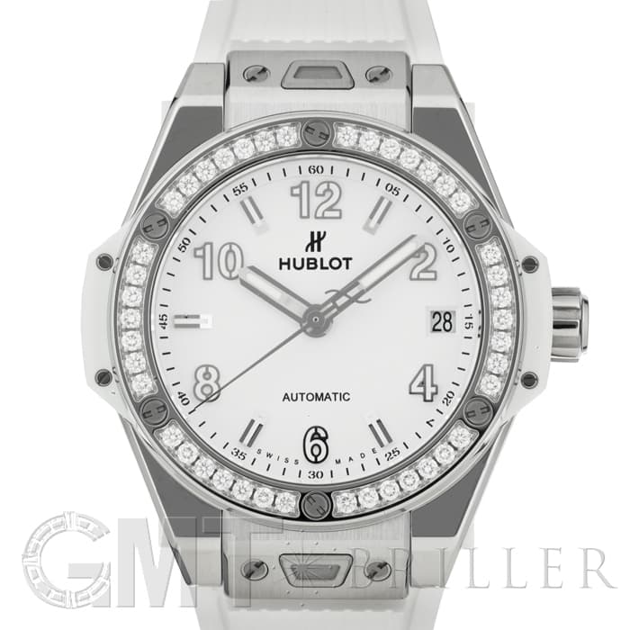 ウブロ ビッグバン ワンクリック スチール ホワイトダイヤモンド 465.SE.2010.RW.1204 HUBLOT 新品 レディース 腕時計 送料無料
