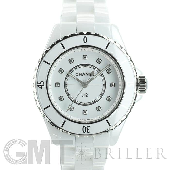 シャネル J12 ホワイトセラミック 33ｍｍ H5703 付属品完品 CHANEL 新品 レディース 腕時計 送料無料