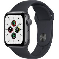 楽天市場】【新品】Apple Apple Watch SE GPSモデル 40mm MKNY3J/A [アビスブルースポーツバンド] : Gnetアキバ