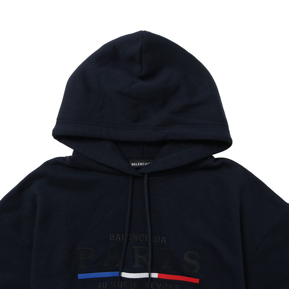 Balenciaga バレンシアガ パーカー 570811 TGV49 8065 ネイビー メンズ