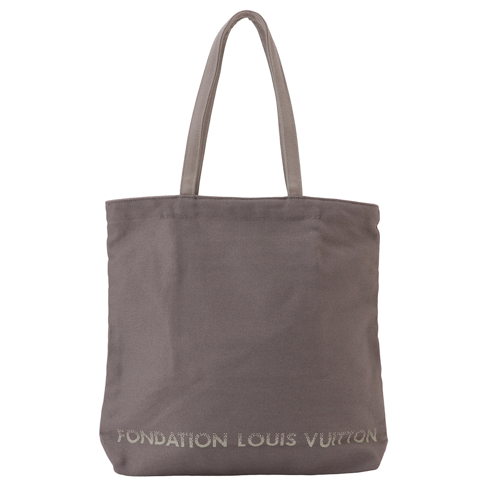 Louis Vuitton エコバッグ グレー ルイヴィトン エコバッグ レディース Fondation Louis Vuitton