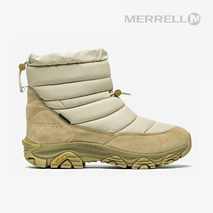 ・MERRELL|Coldpack 3 Zero Thermo Tall Waterproof Vibram AG AT/ メレル/コールドパック ゼロ サーモ トール ウォータープルーフ ビブラム アークティックグリップ オールテレイン/キャメル #|GO ON