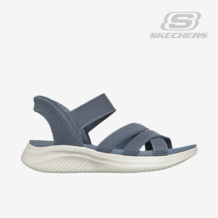 ・SKECHERS|W Slip-Ins Ultra Flex 3.0 Forever Better/ スケッチャーズ/スリップインズ ウルトラ フレックス 3.0 フォーエバー ベター/スレートグレー #|GO ON