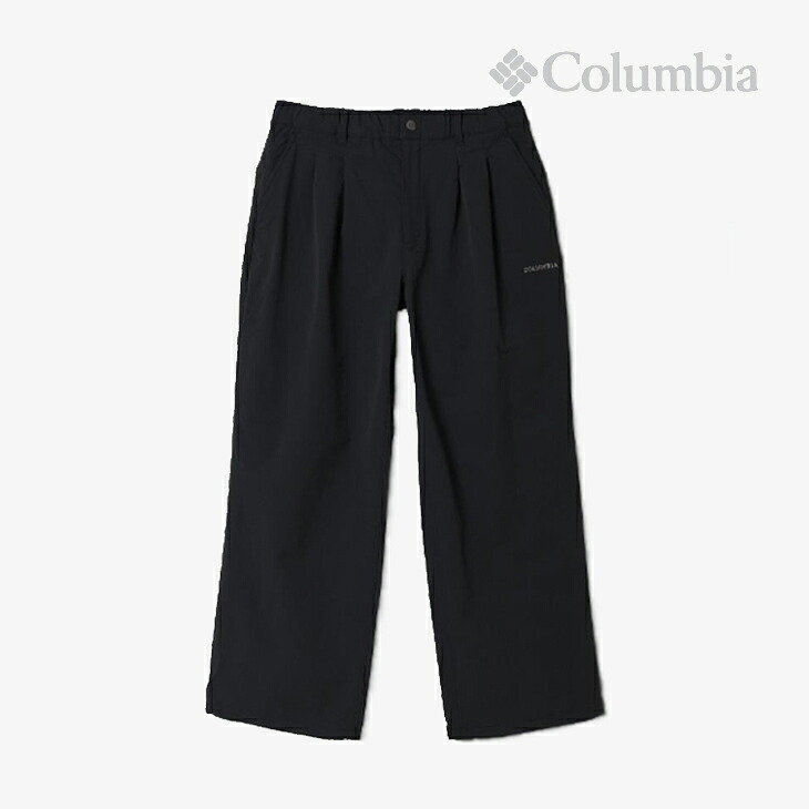 ・COLUMBIA|W Yamagenic Wide Pant Cordura Nylon/ コロンビア/ヤマジェニック ワイド パンツ コーデュラ ナイロン/ブラック #|GO ON