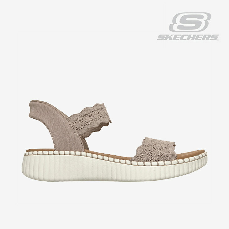 ・SKECHERS｜W Slip-Ins Wilshire BLVD Simply Beloved Sandal/ スケッチャーズ/スリップインズ ウィルシャー シンプリー ビブラド サンダル/トープ #