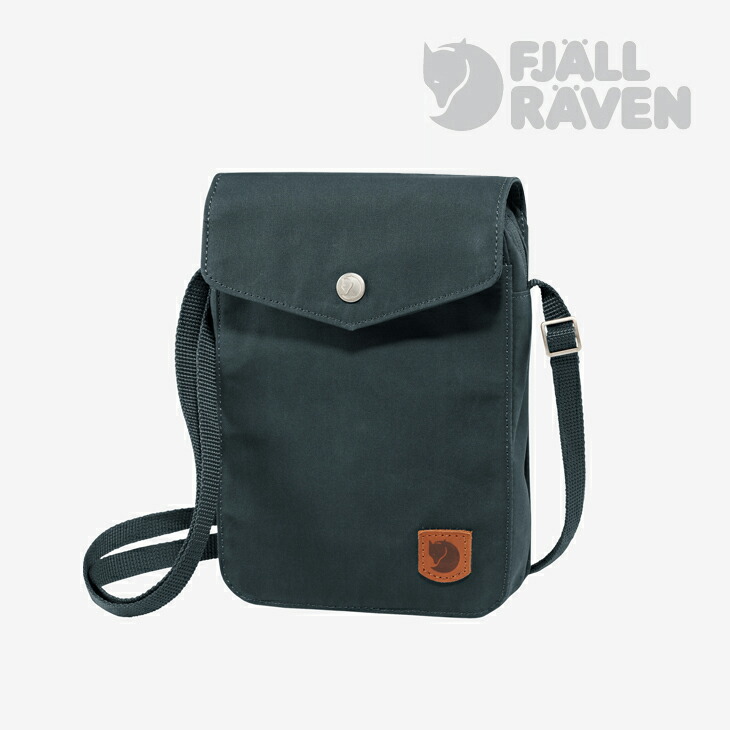 ・FJALLRAVEN｜Greenland Pocket Shoulder Bag/ フェールラーベン/グリーンランド ポケット ショルダー バッグ/ダスク #