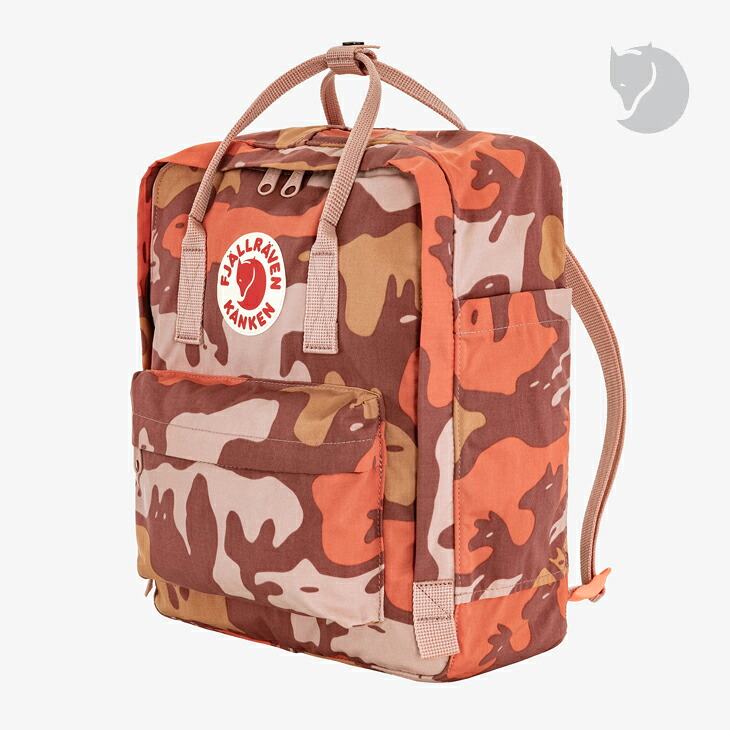 ＿FJALLRAVEN｜Kanken Graphics Daypack/ フェールラーベン/カンケン グラフィックス デイパック リュック/チョークローズｘヒドゥンアニマルズ #｜GO ON