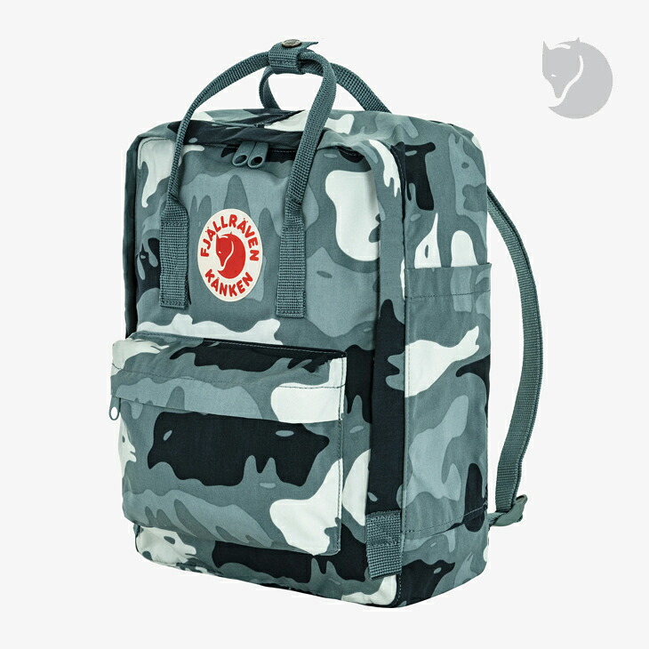 ＿FJALLRAVEN｜Kanken Graphics Daypack/ フェールラーベン/カンケン グラフィックス デイパック リュック/ニンバスブルーｘヒドゥンアニマルズ #｜GO ON 13,199円
