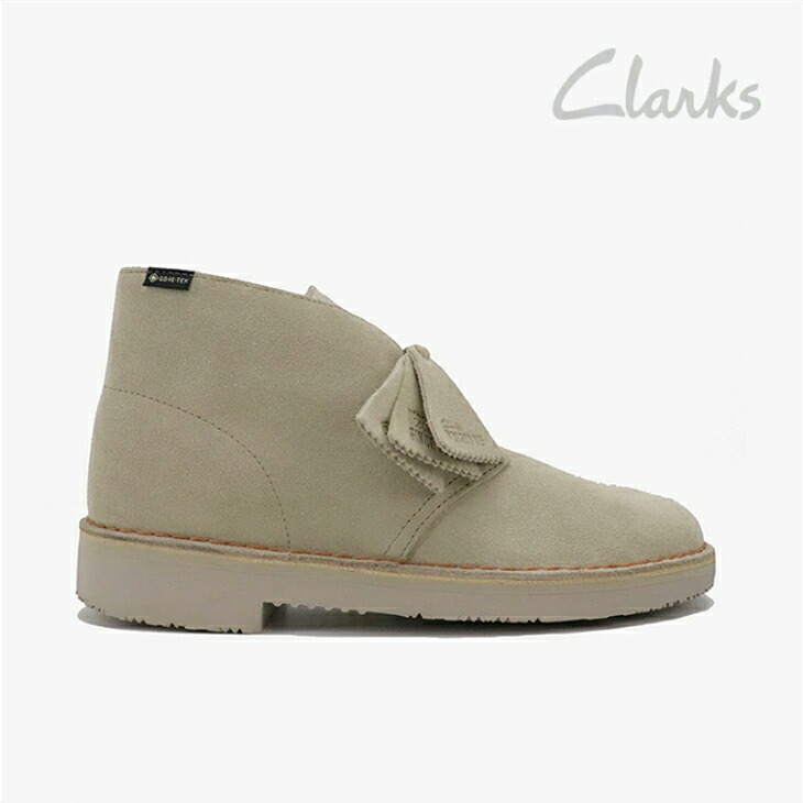 ：CLARKS｜Desert Boot GTX Gore-Tex Suede Vibram/ クラークス/デザート ブーツ ゴアテックス スエード ビブラム/サンド #｜GO ON