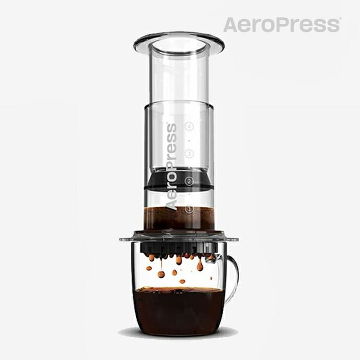 ・AEROPRESS｜Coffee Maker Rich Like Espresso - USA Made/ エアロプレス/コーヒー メーカー リッチ ライク エスプレッソ アメリカ メイド/クリアー # 8,271円
